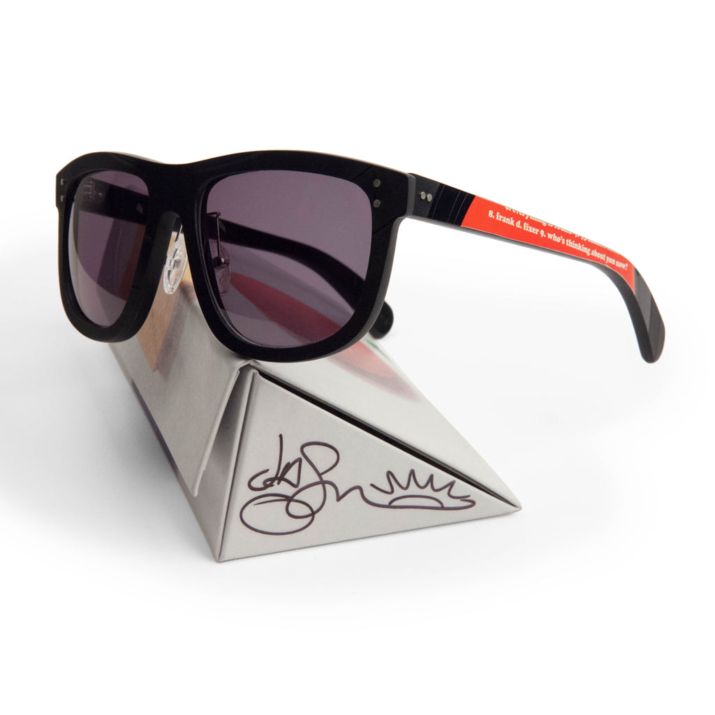 Love Is A Four Letter Word Vinyl Sunglasses (Frank D. Fixer)