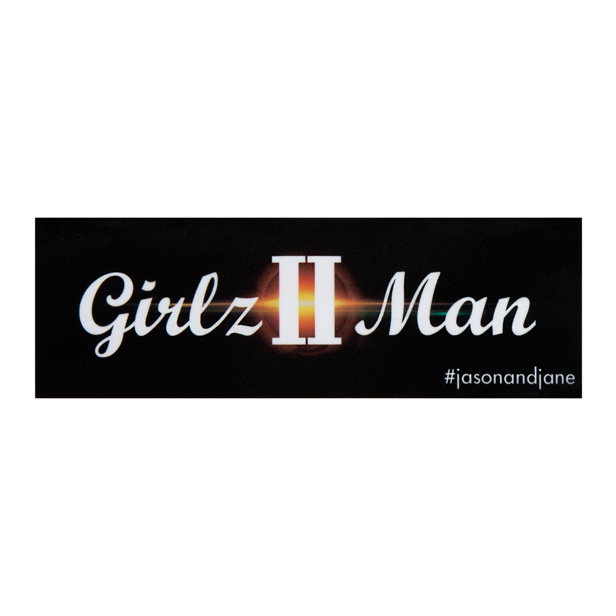 Girlz II Man Sticker