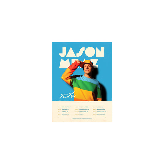 South America Tour Poster 2026 Signed