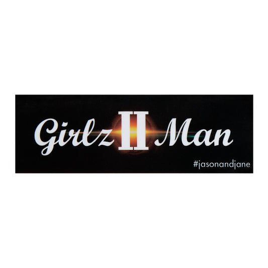 Girlz II Man Sticker
